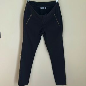 Athleta Black Zippered Pants